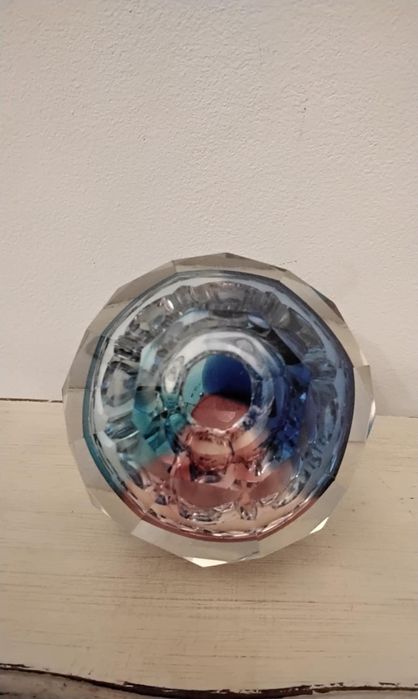 Vintage wazonik  szkło , kryształ