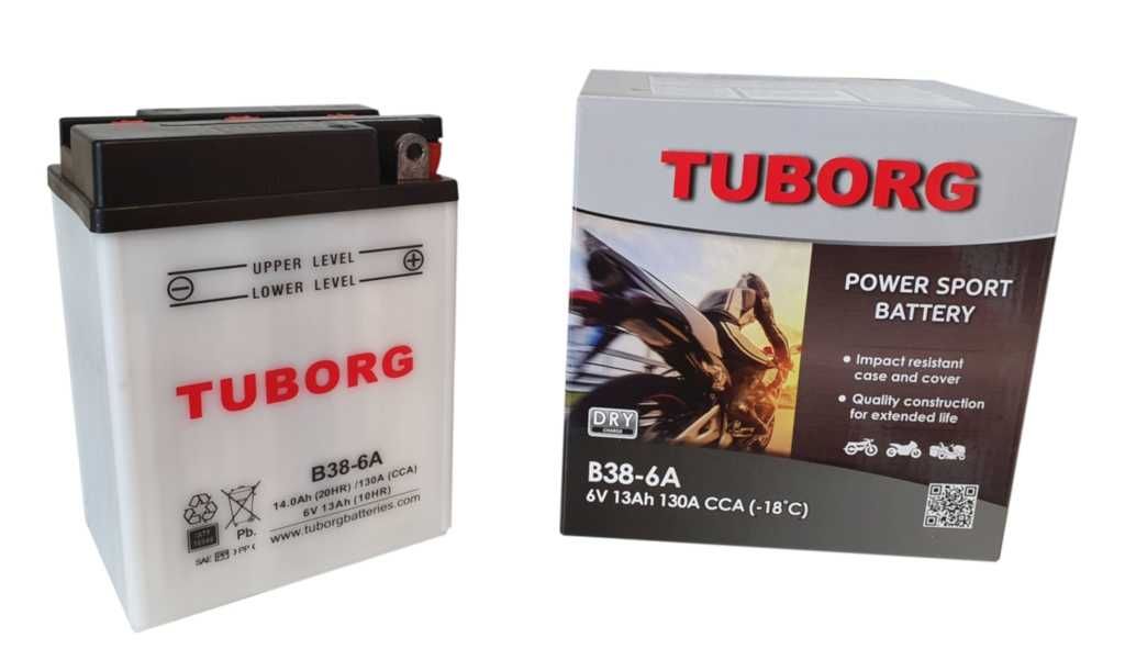 Akumulator Tuborg B38-6A 6V 14Ah 130A TYCHY