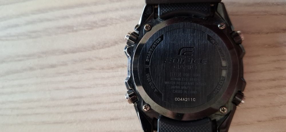Casio Edifice eq500, solar, stan idealny