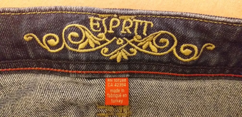 Esprit spódnica jeans dżins midi rozm. 34 XS