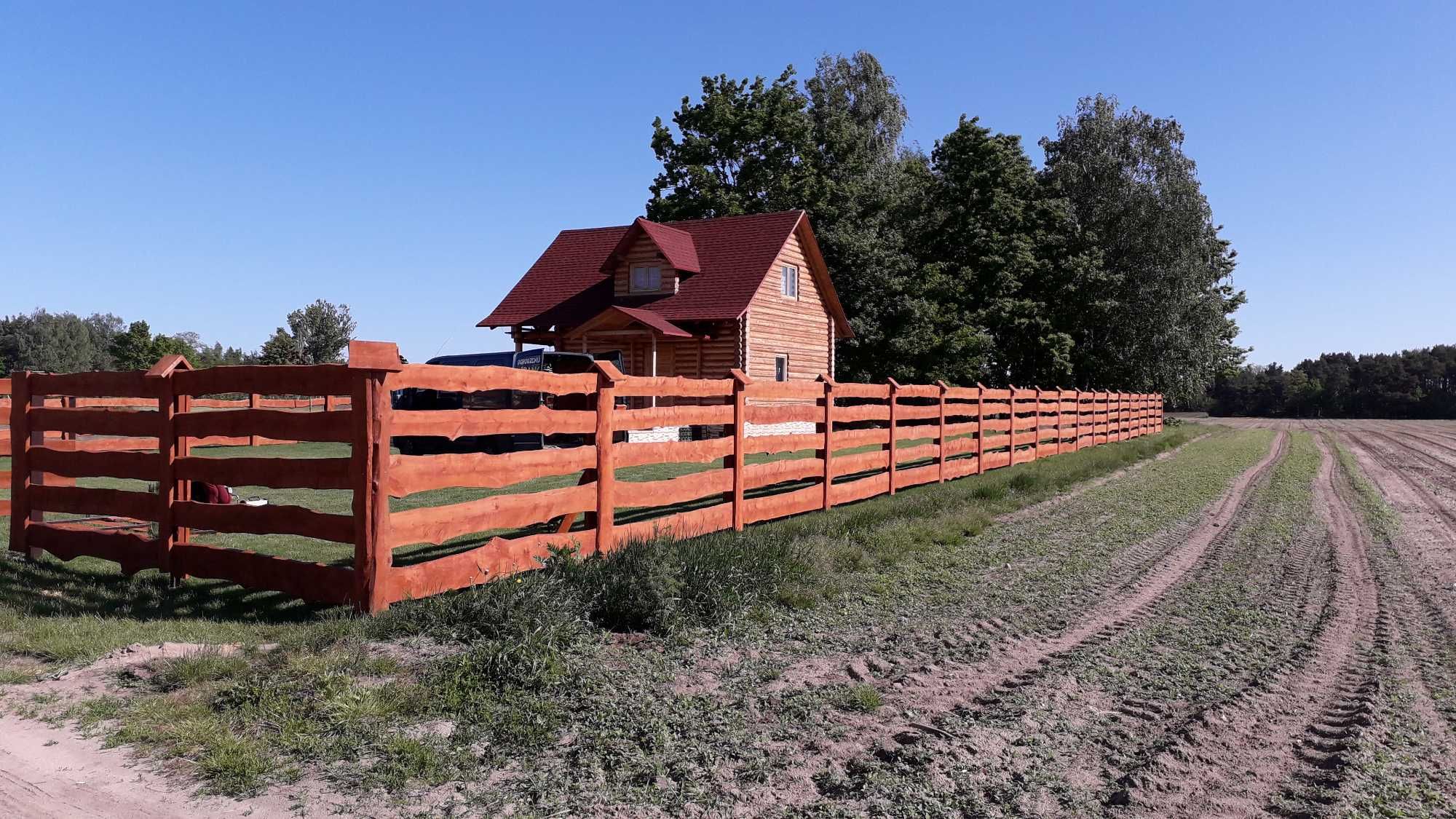 Ogrodzenia drewniane RANCZO kompleksowo.Jakość i doświadczenie