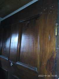 Дверь входная дерево сосна с коробкой б/у двері вхідні