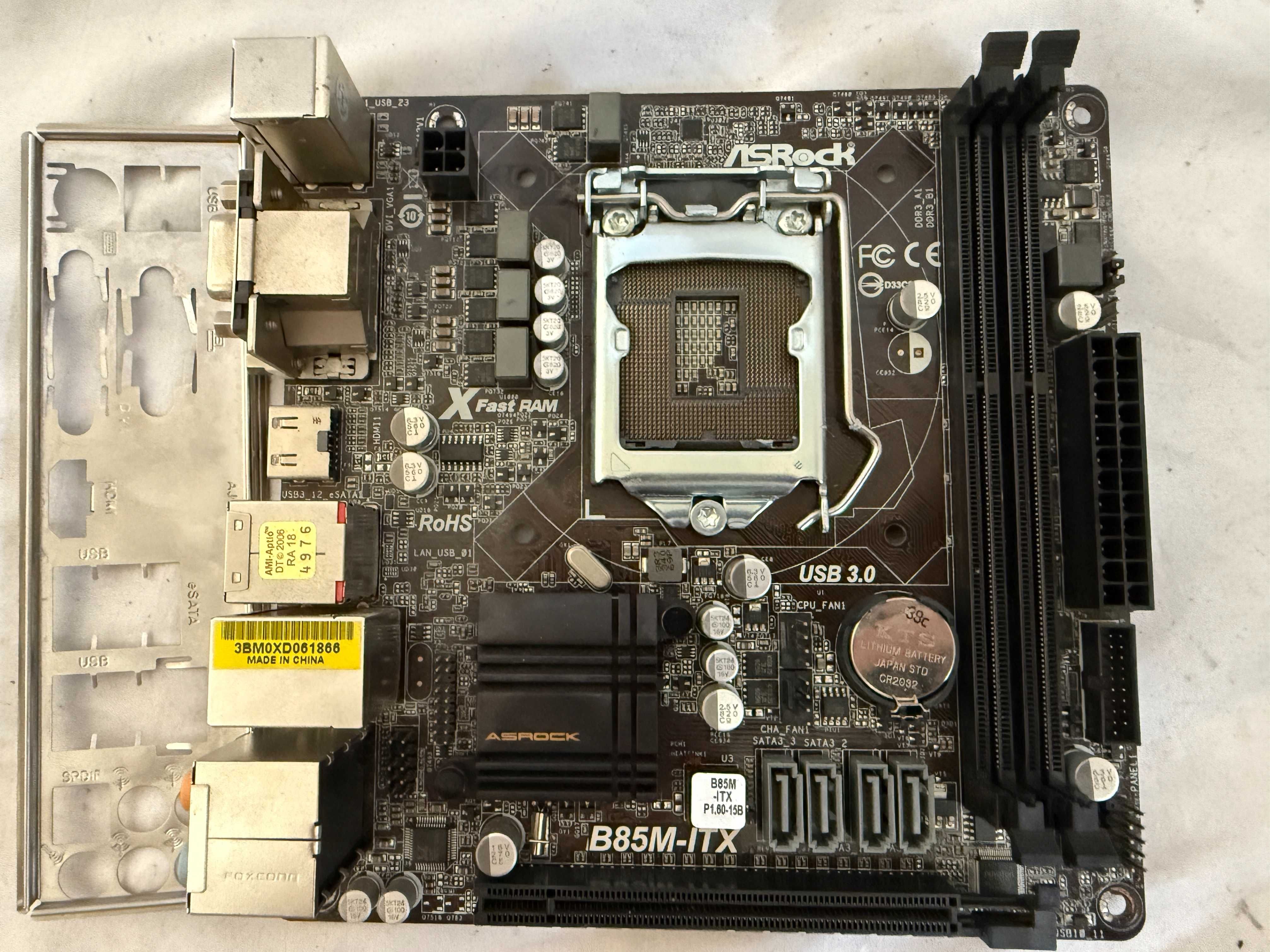 Płyta główna Mini ITX ASRock B85M-ITX LGA 1150