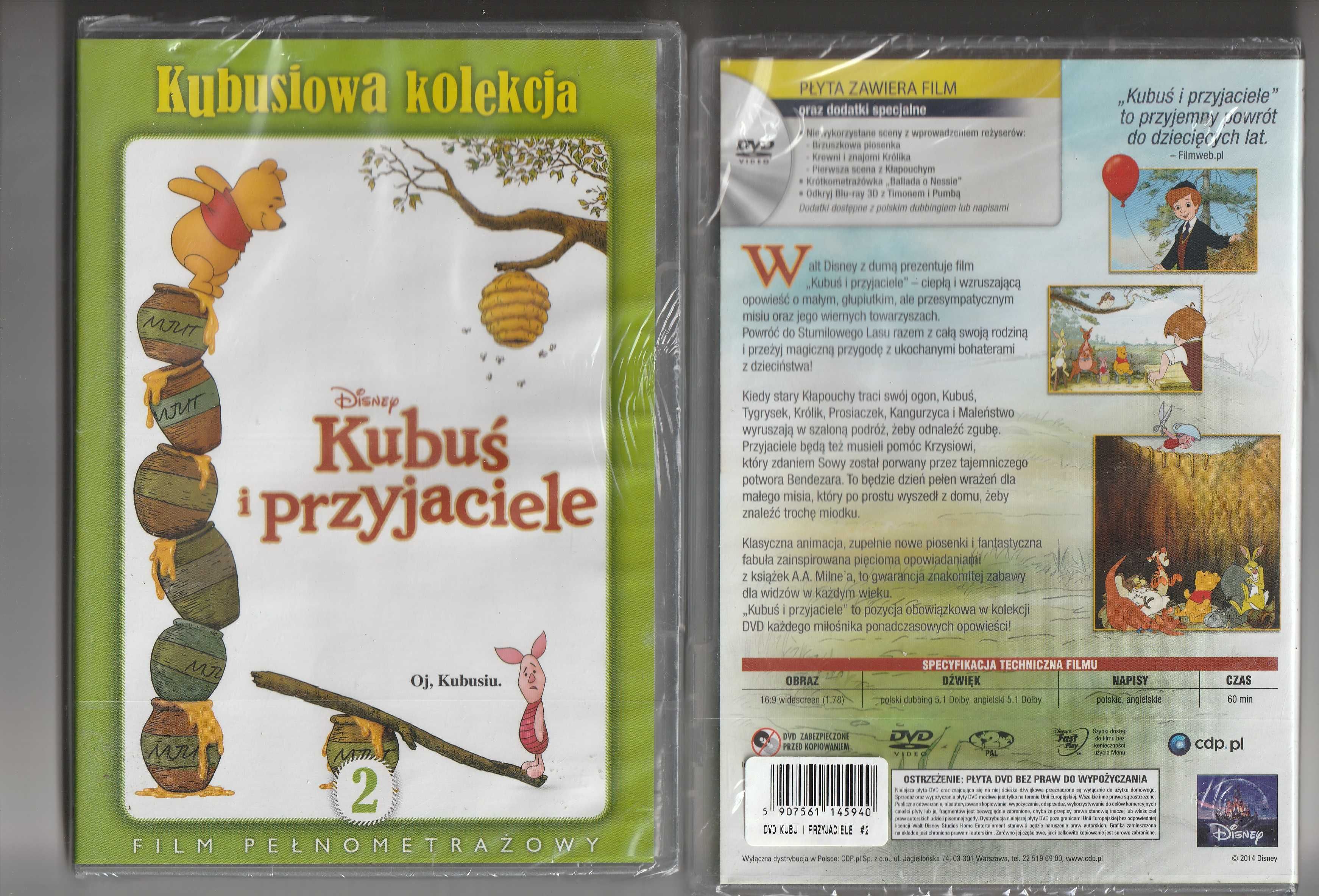 Kubuś i przyjaciele - Oj Kubusiu - Disney DVD