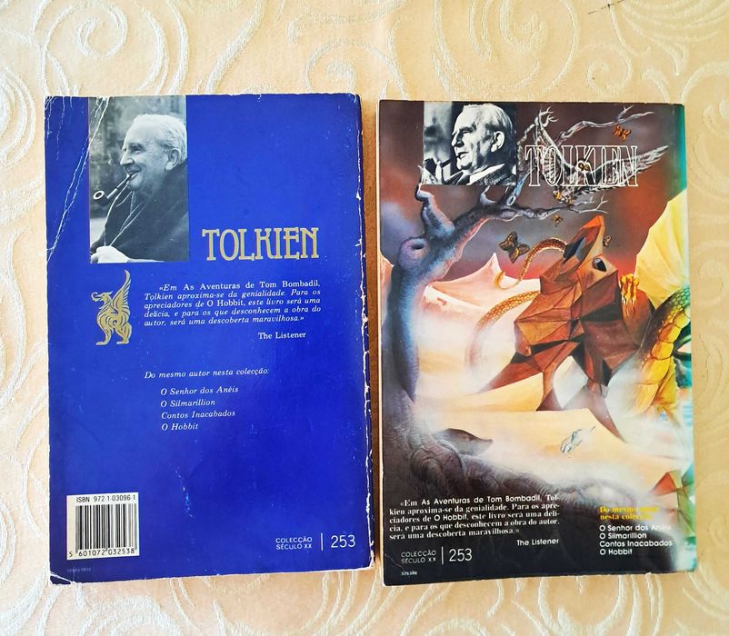 J R R Tolkien - Aventuras de Tom Bombadil (1.ª e 2.ª edições 1988/90)