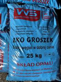 Ekogroszek 25-27MJ Groszek Plus workowany 25kg | Świerklaniec