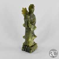 Figura de Imortal, Deusa, China, Alabastro, circa 1900