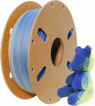 Filament do drukarki 3D dwukolorowy 1.75 m zółto niebieski matowy 1 kg
