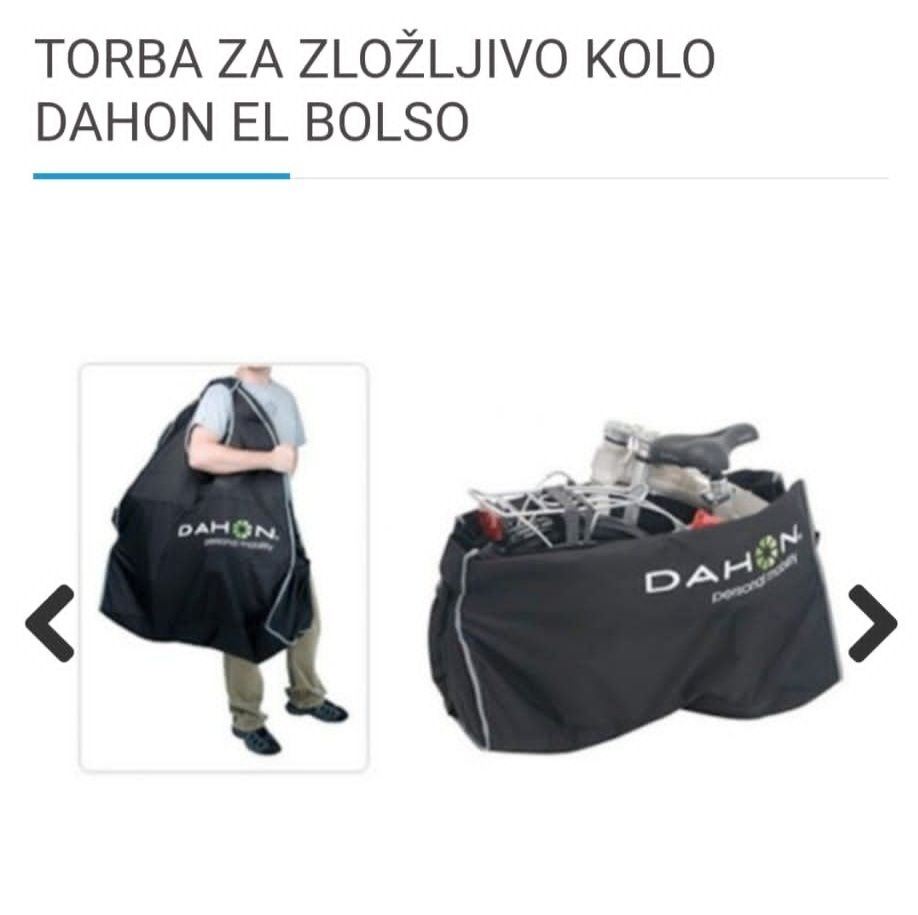 Torba el bolsa dahon, tern na rower składany 16, 20, 24, 26",pokrowiec