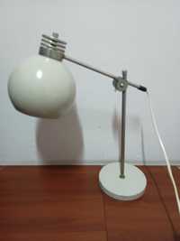 Lampa na biurko ZSO POLAM Radom typ 14B 040 lampka z PRL vintage