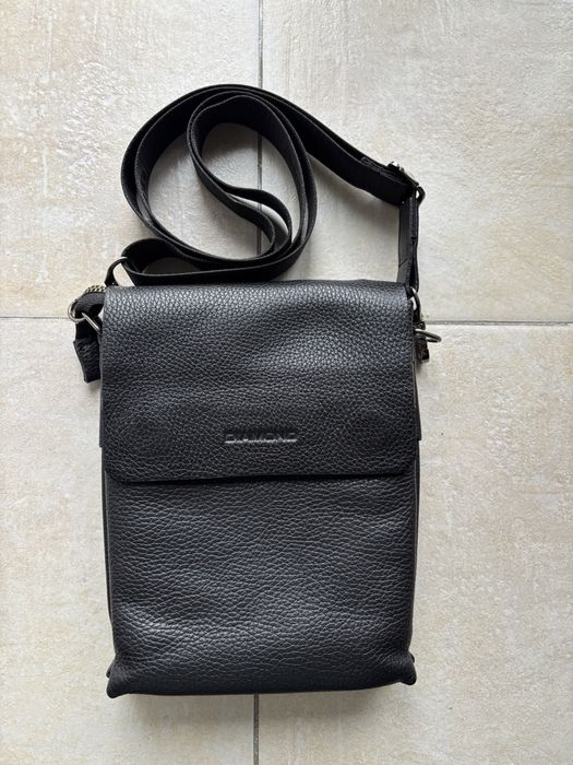 Сумка через плече, барсетка шкіряна