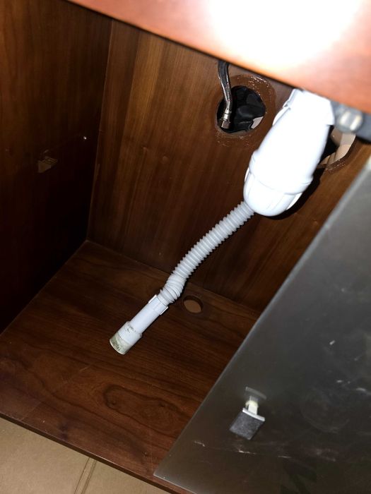 Móvel +Lavatório de casa de banho madeira maciça