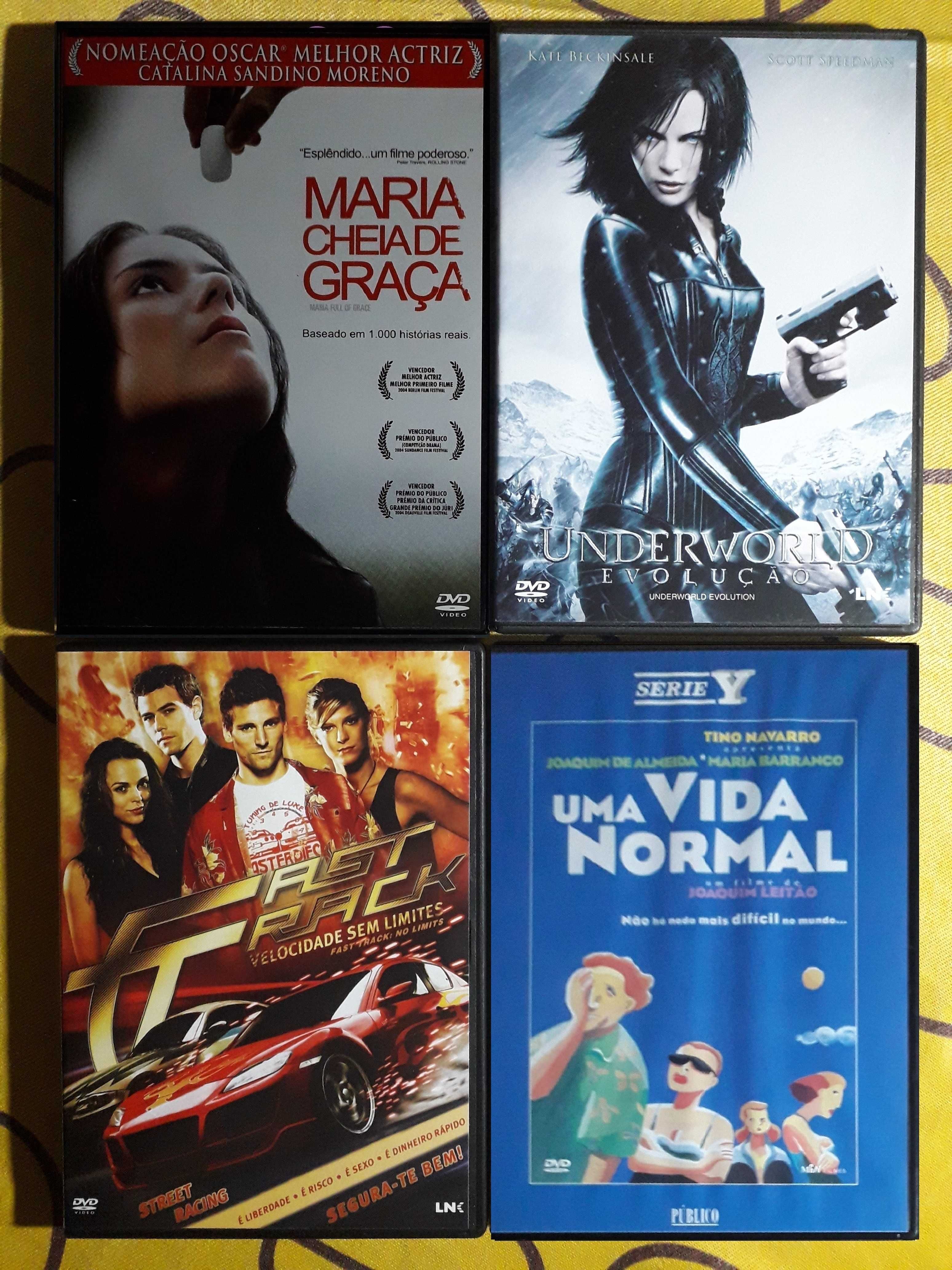 A: DVDs Filmes 0,40 cêntimos Comédia, Terror, Românticos, Ficção