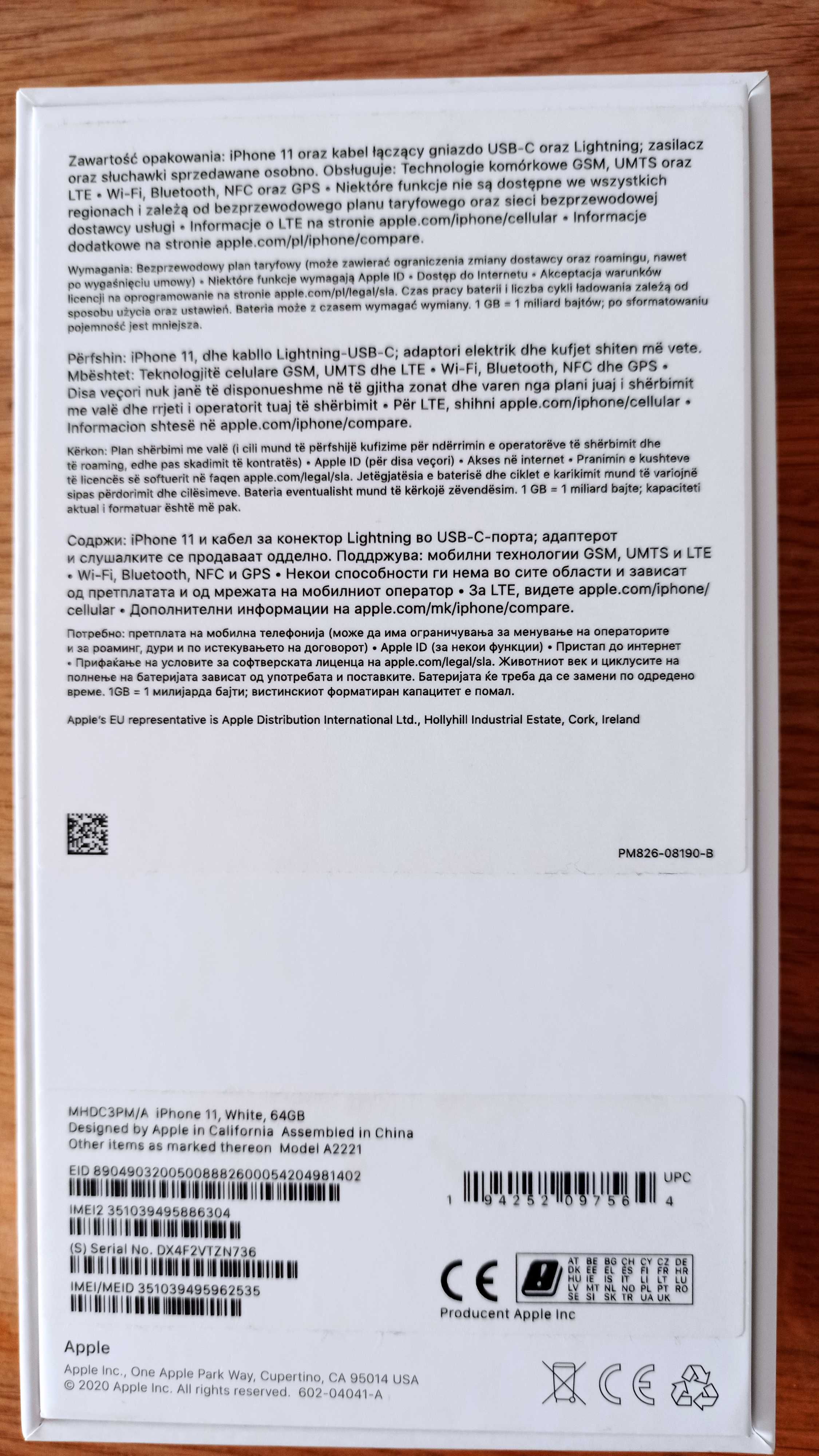 iPhone 11 biały 64 GB idealny