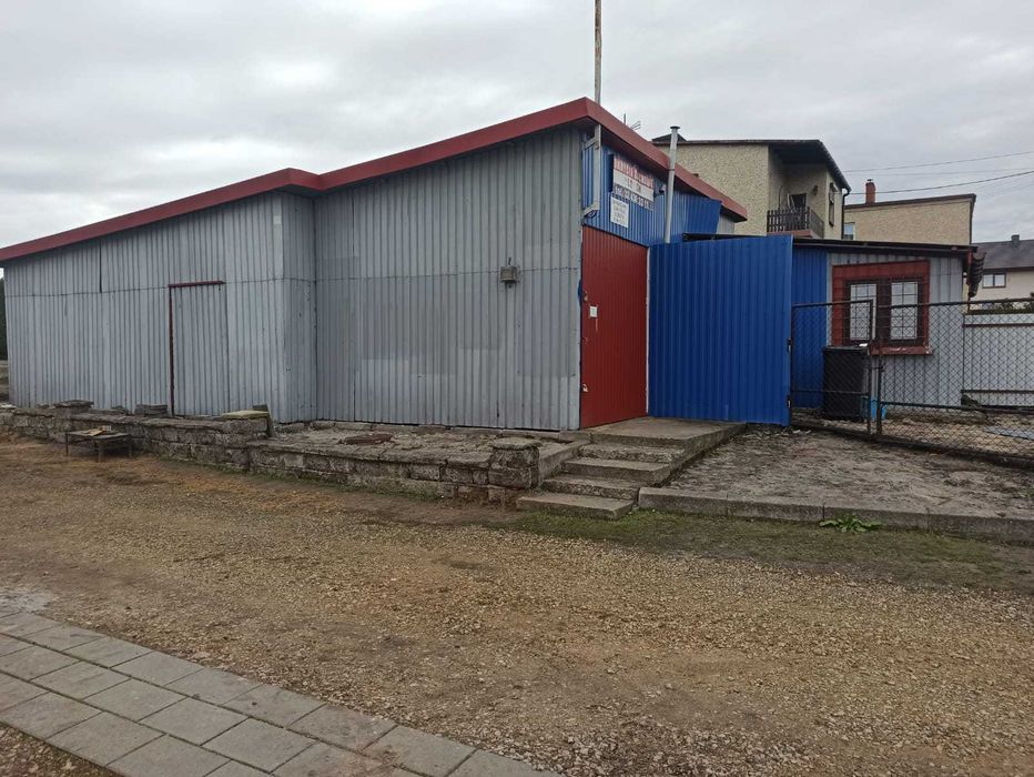 Hala magazyn wiata konstrukcji stalowej 80 m2