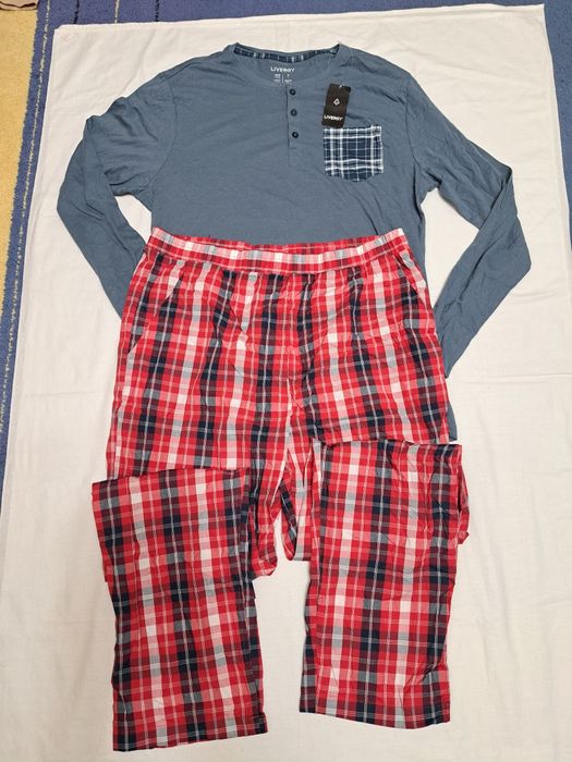 Нова піжама чоловіча Livergy.Пижама мужская новая.Штани+кофтаРозмір L