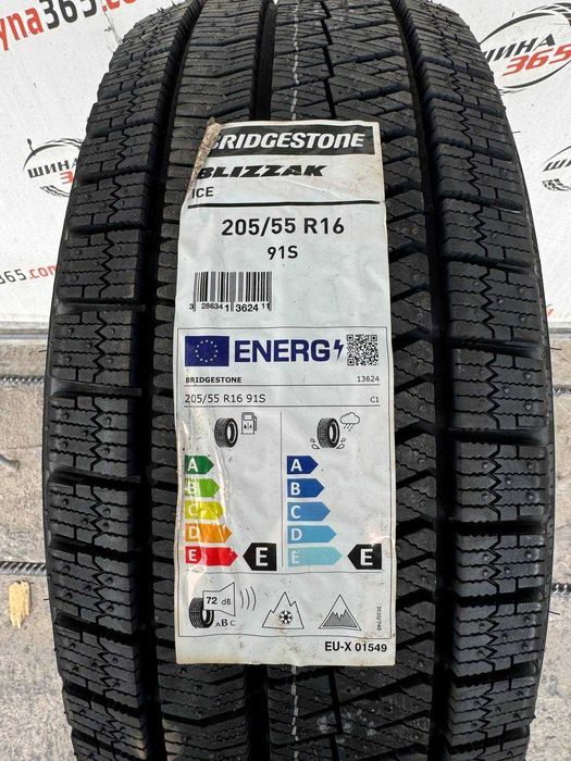 Шини нові арктика 205/55 R16 BRIDGESTONE BLIZZAK ICE
