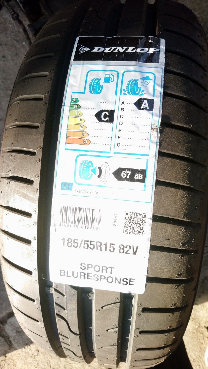 Nowa opona lato 185 55 R15 Dunlop Sport Bluresponse 82V