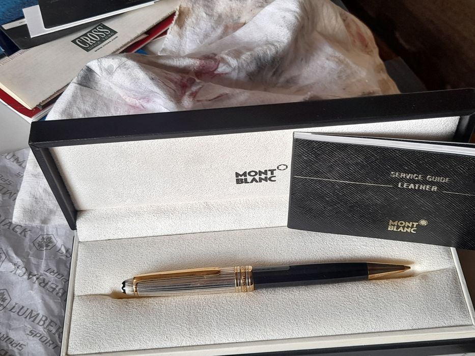 Montblanc Meistetstuck Lapiseira prata