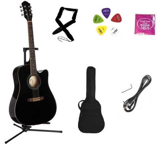 Gitara elektro akustyczna - super jakość + dodatki sklep Ursynów!