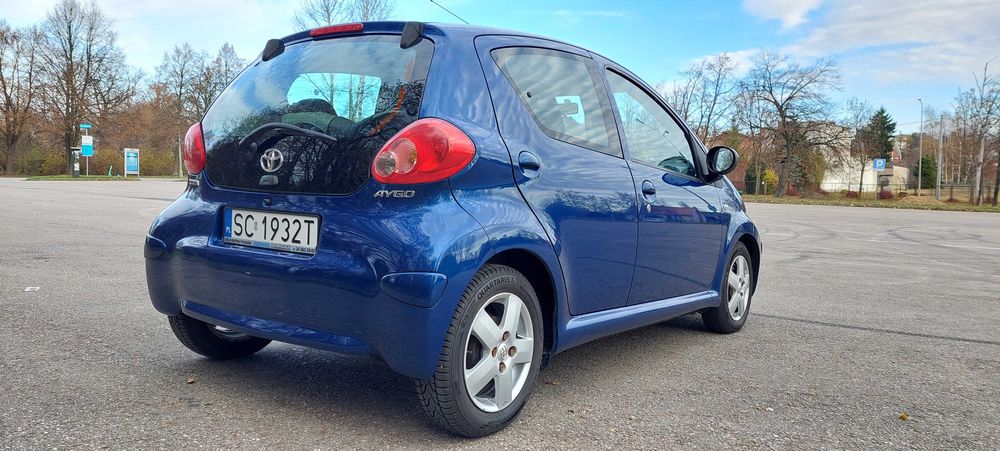 Toyota Aygo 07r., 1.0 benzyna, klima, OPŁATY DO 11.26 !!, świetny stan