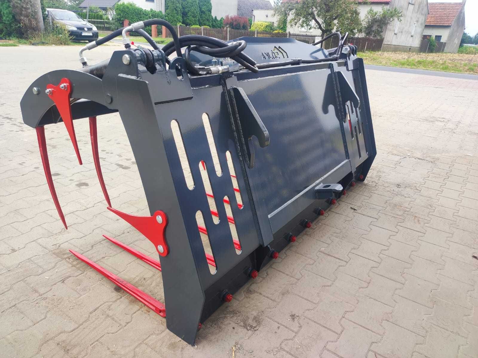 RATY! Krokodyl wzmacniany 200 cm do JCB, Claas, Manitou lub Merlo