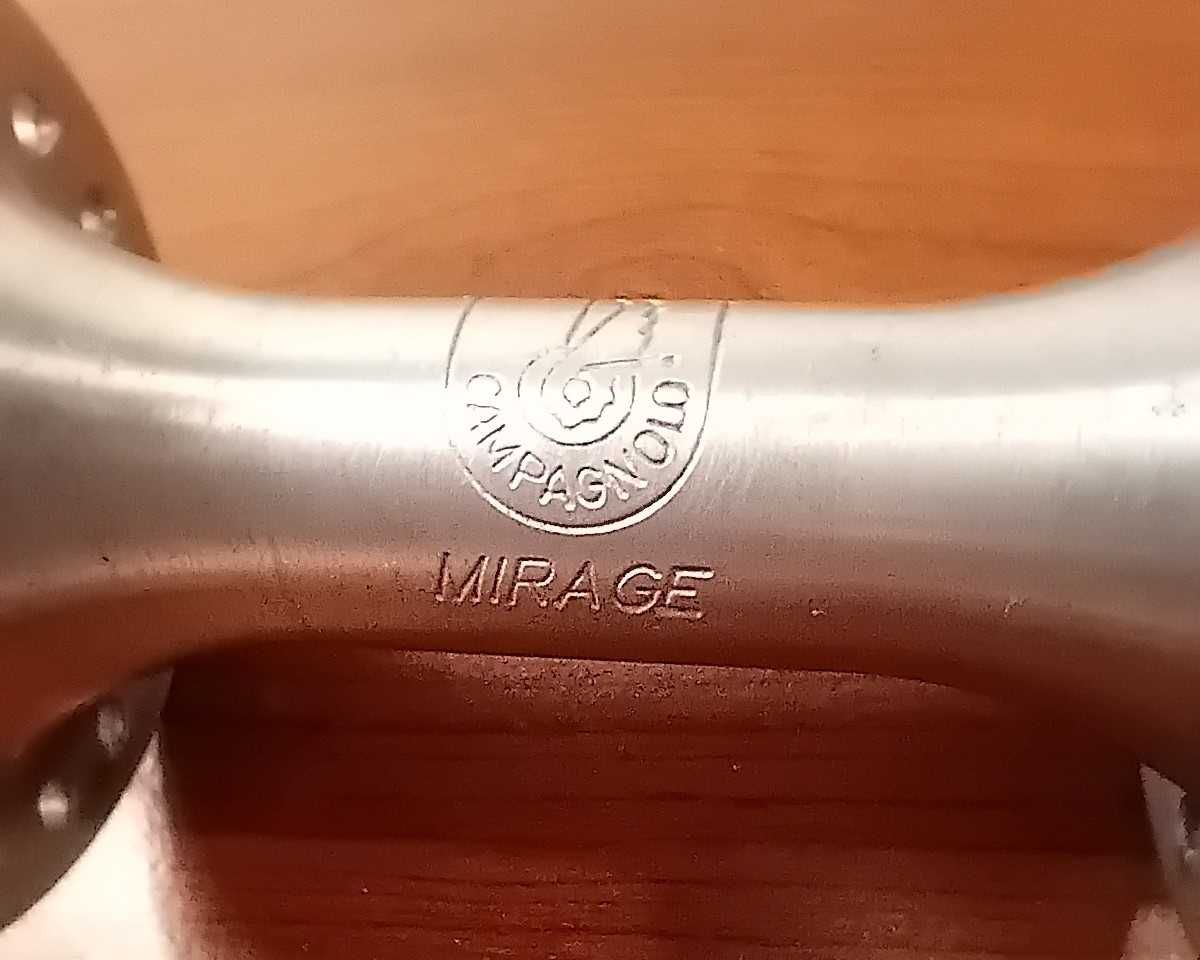 Piasty CAMPAGNOLO MIRAGE komplet przód i tył 36 otworów / retro/.
