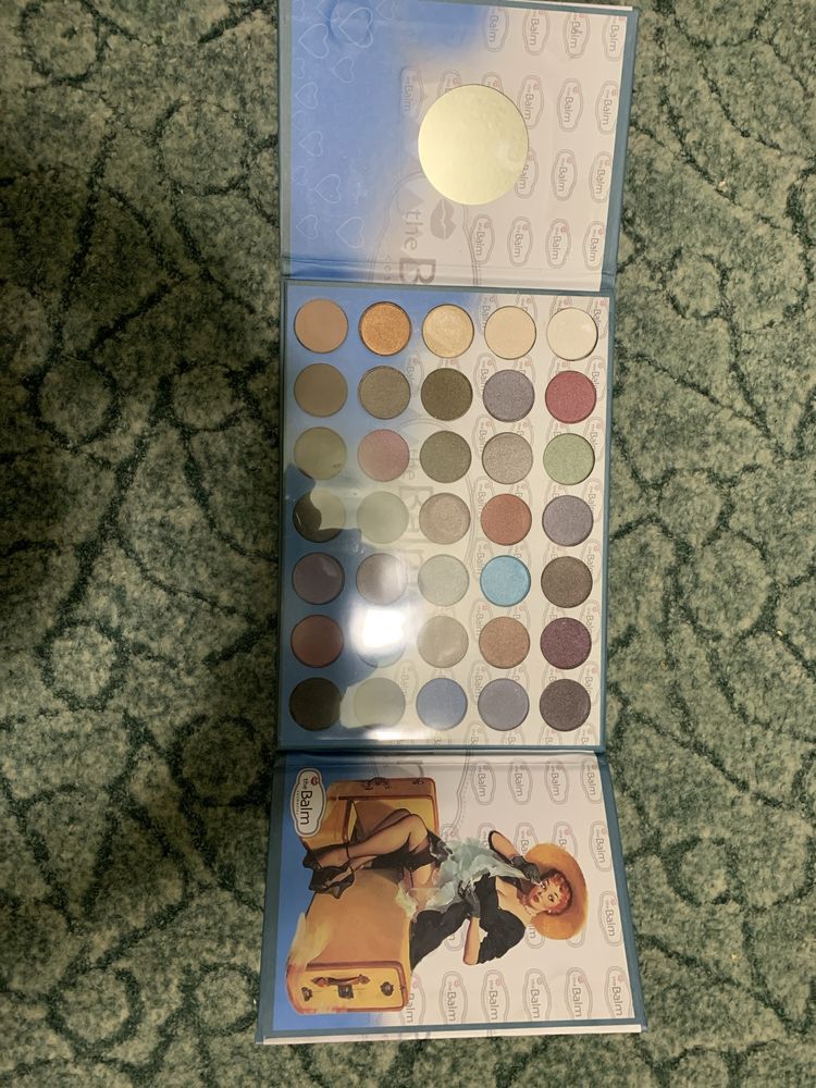 Тени для век the Balm cosmetics made in USA