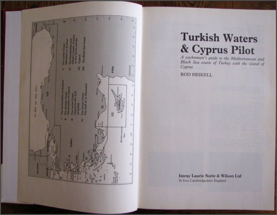 Яхтенный. Лоция Вод Турции и Кипра. Подробное руководство для яхт