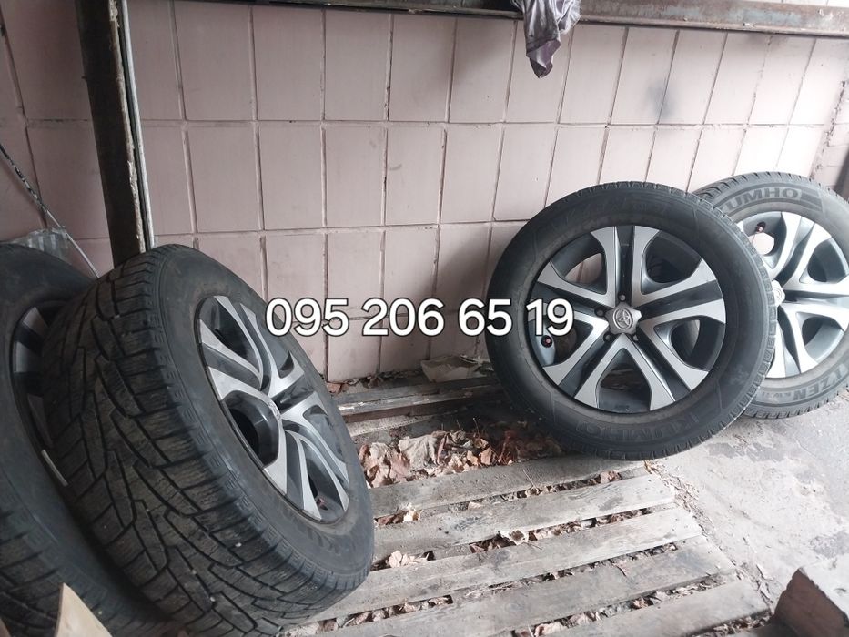 Колеса в сборе Kumho, 225 65 17 зима