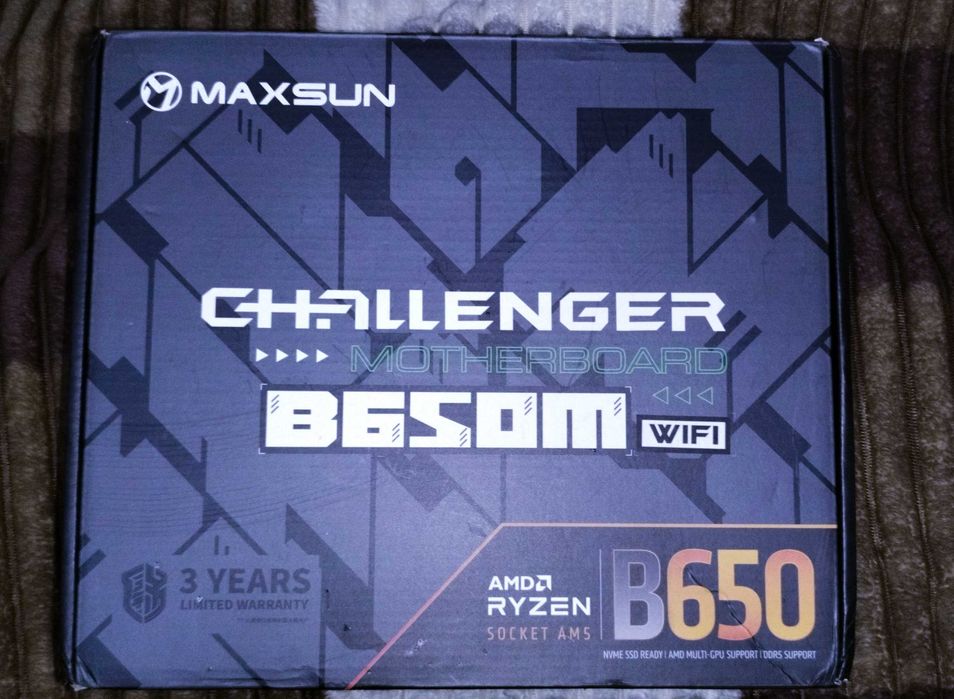 AM5 комплект (Ryzen 5 7500f + B650M + 32GB 5600MHz DDR5 + Кулер)