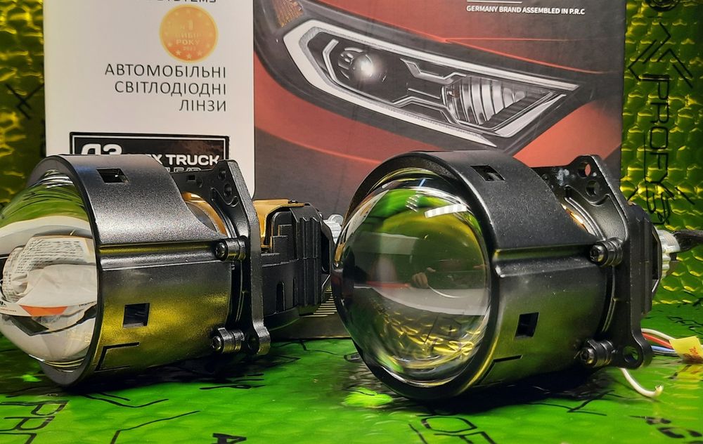 Bi-Led лінзи AMS ORIGINAL A3 MAX TRUCK 24V 5500K 3.0 для вантажівок