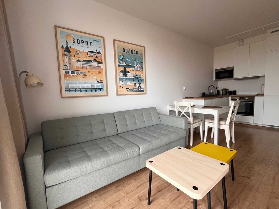 Nowiutkie mieszkanie 2-pok. z pięknym widokiem