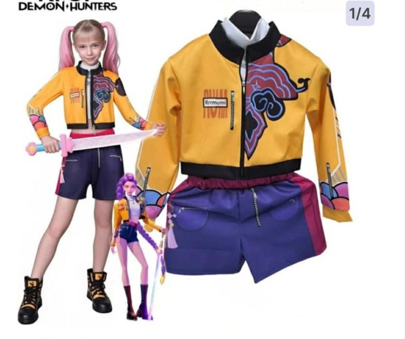 Rumi demon Hunters strój karnawałowy 110/120
