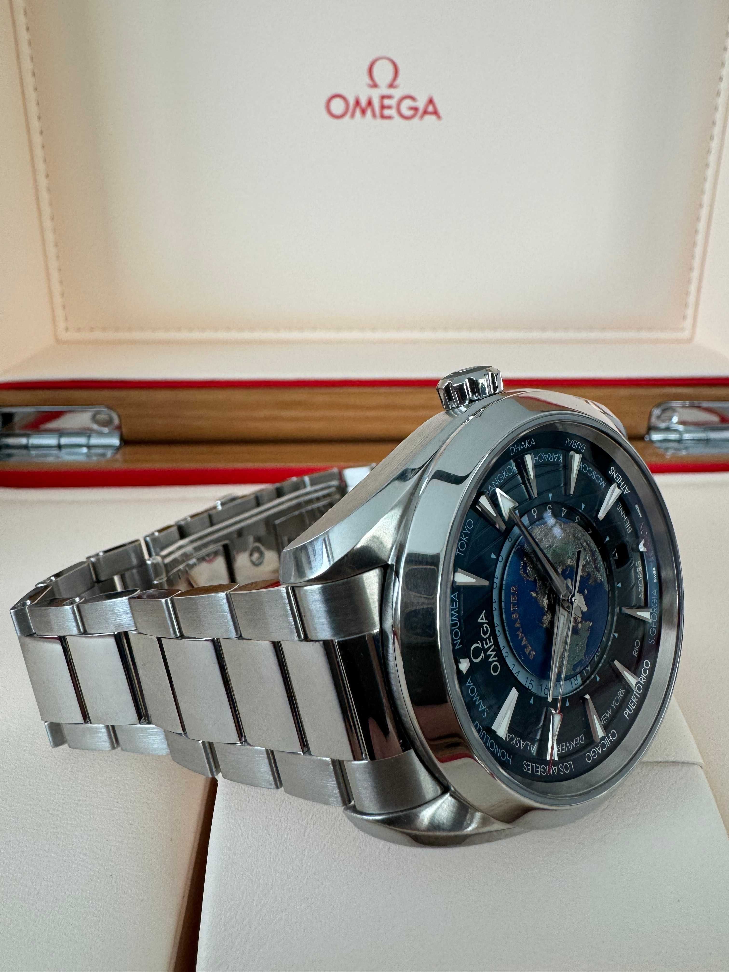 Omega Seamaster Aqua Terra Worldtimer  /  2022