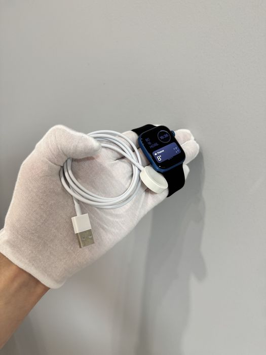 Apple watch 7 45mm Blue 98% акумулятор