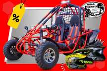 Buggy Gokart UTV 250cc KEYMOTO AUTOMAT El. Start Wsteczny LED Alufelgi
