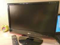 Tv i monitor w jednym 19 cali LG M1962D Mpeg-4 + pilot