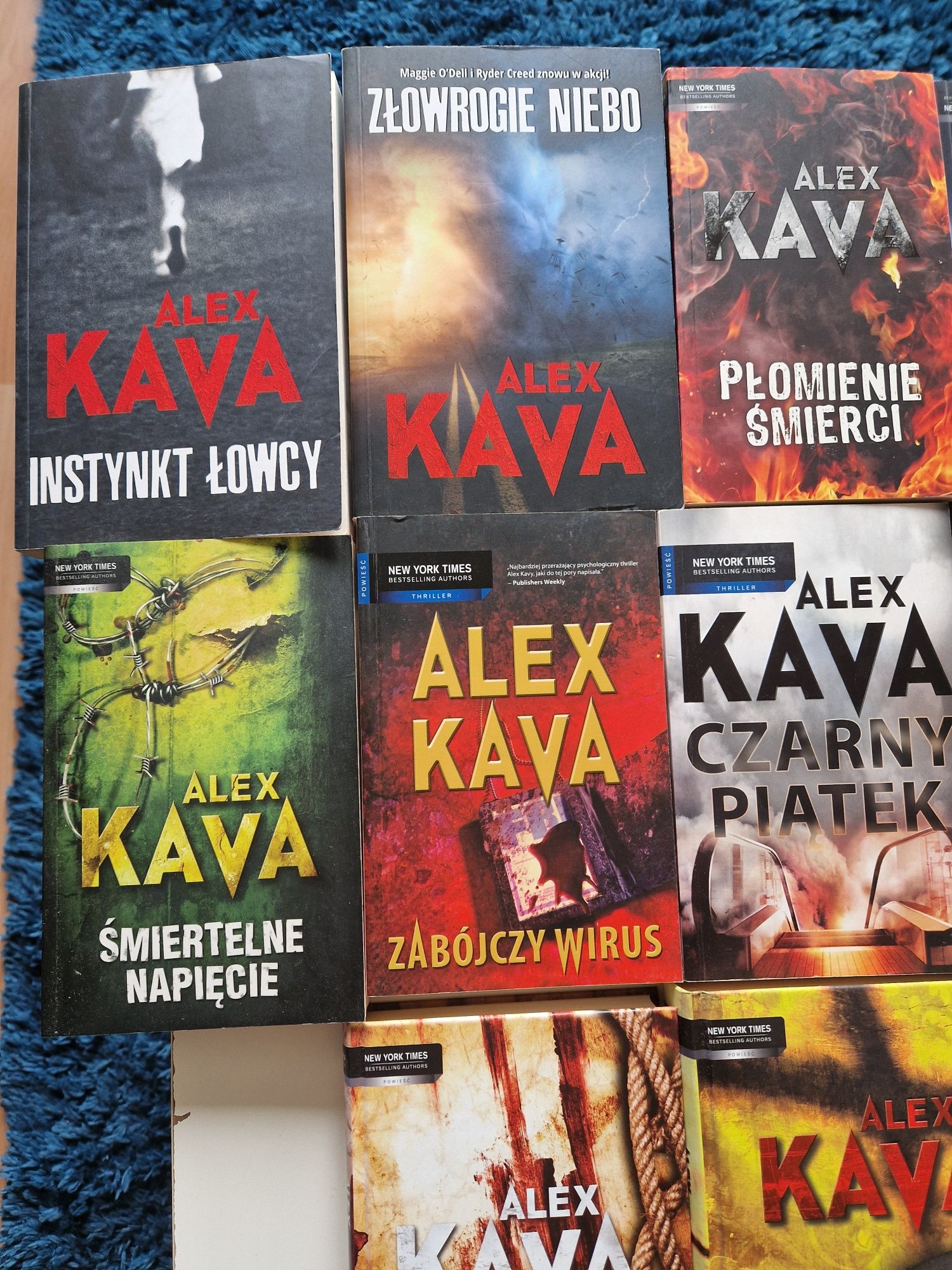 Alex Kava thriller 13 tomów seria o Maggie O'Dell