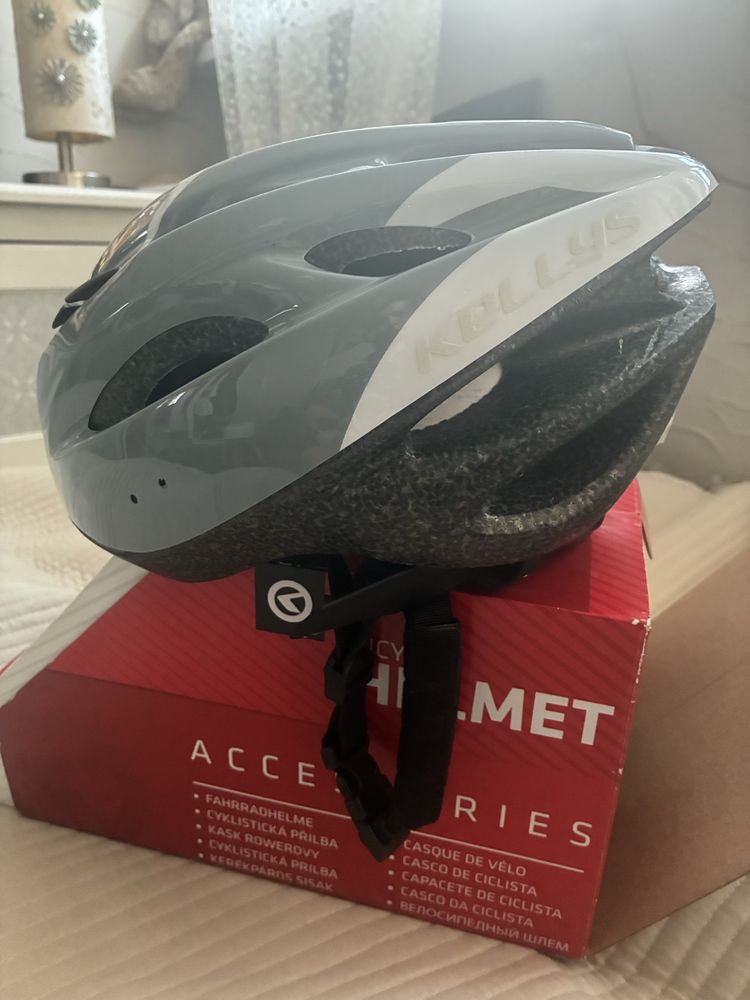 Kask Kellys 55-58 S/M Blaze white Shine