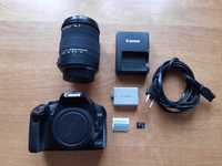 Canon 450D + Sigma DC 18-50mm 2.8-4.5 HSM + torba - czytaj opis
