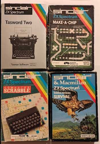 Оригинальные кассеты sinclair ZX Spectrum .