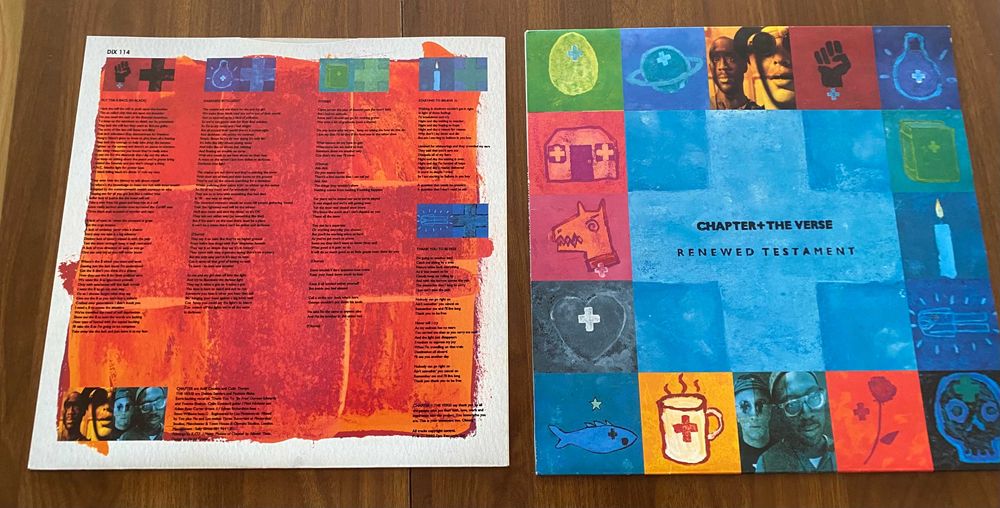 Disco de vinil: "Renewed Testament", dos Chapter+The Verse