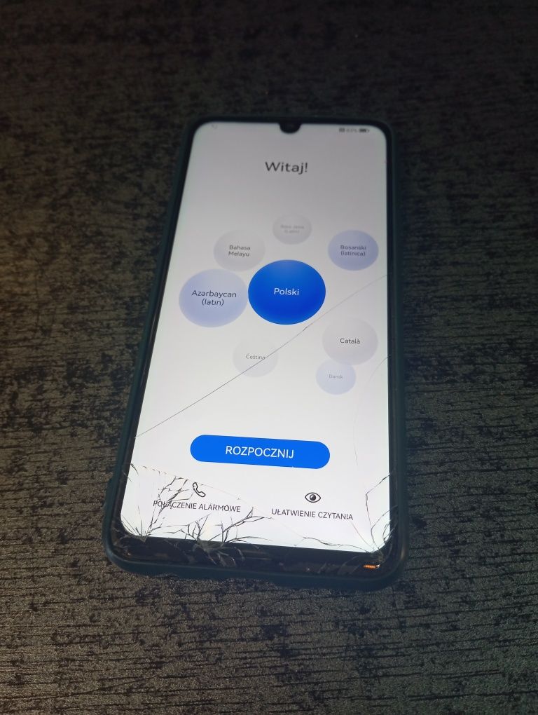 Huawei P9 lite, P Smart 2019, uszkodzone