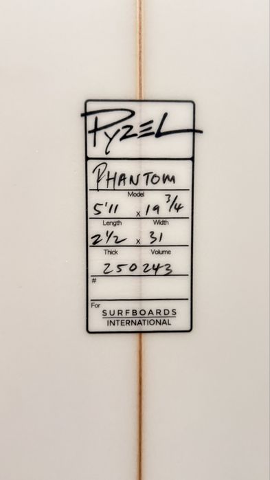 Prancha Pyzel Phantom completamente Nova