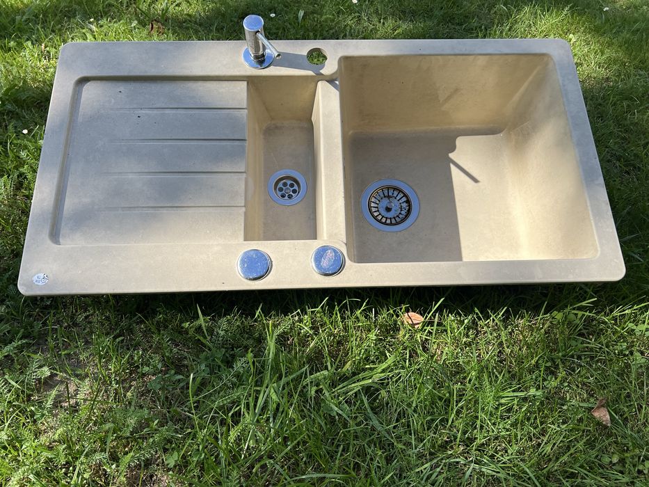 Zlewozmywak kamienny 86x43,5 made in germany czestochowa konopiska