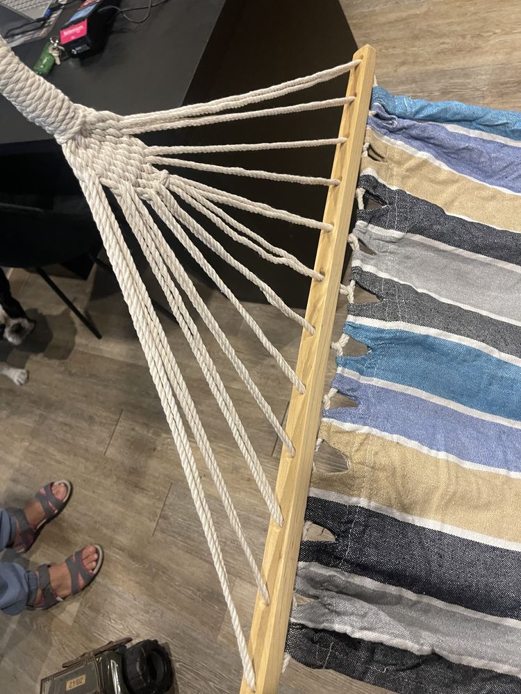 Cama de rede jardim