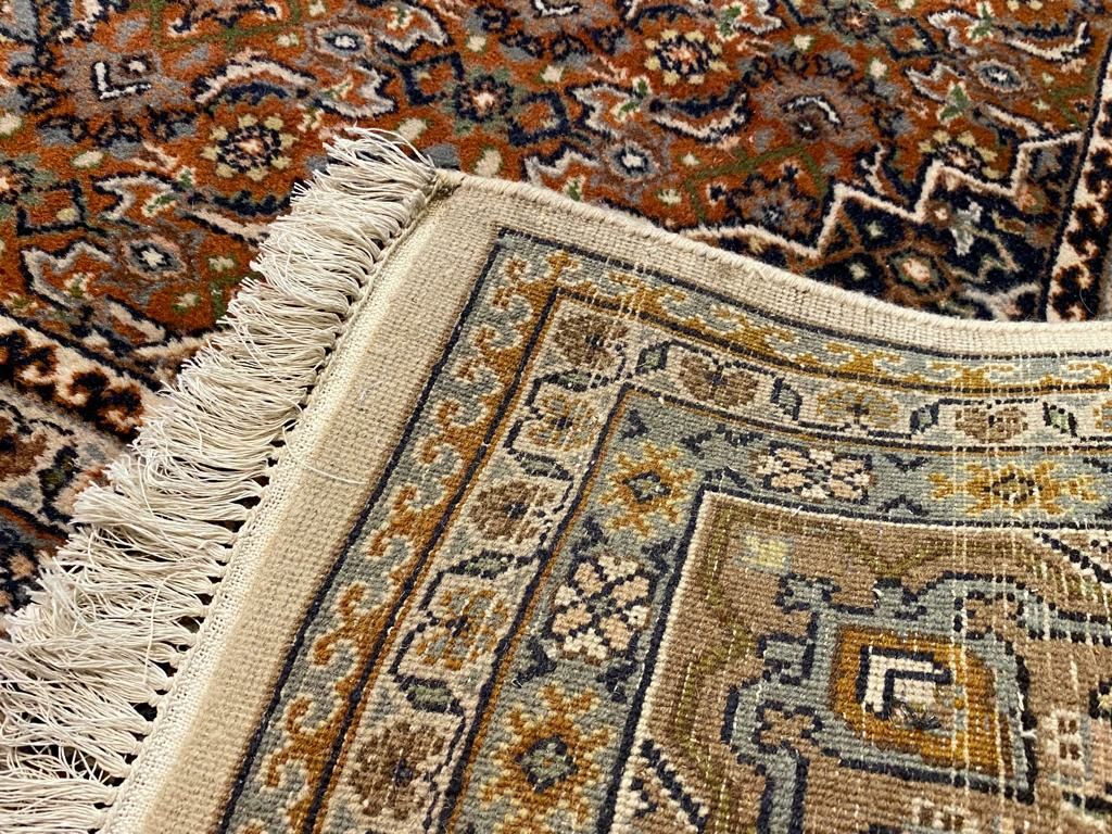 Indo Bidjar 357 # 250 Perski dywan ręcznie tkany - wełniany