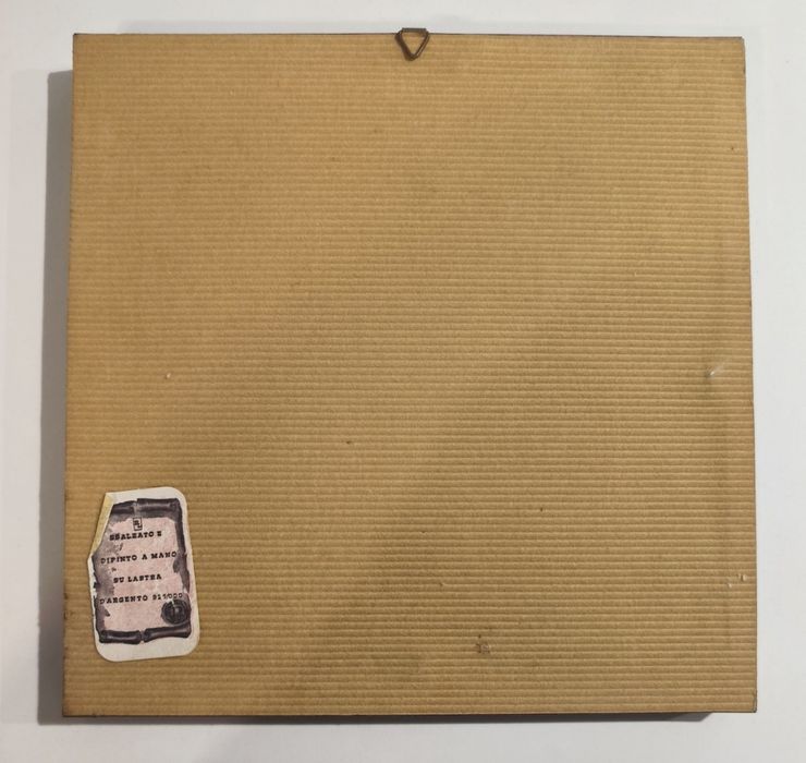 Картина барельеф на серебре (925) Италия