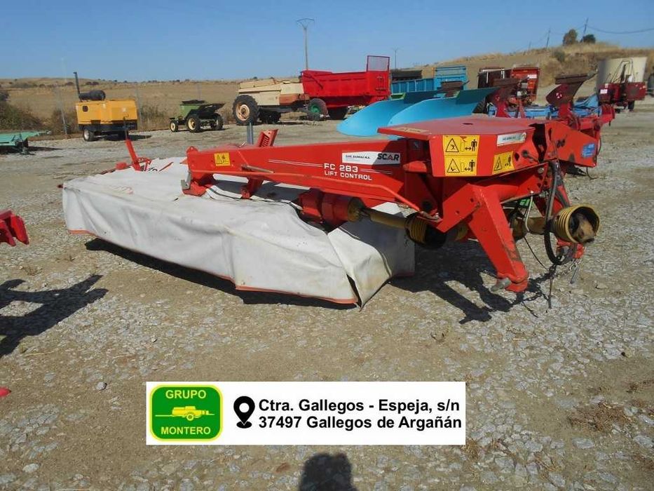 Gadanheira condicionadora kuhn FC283